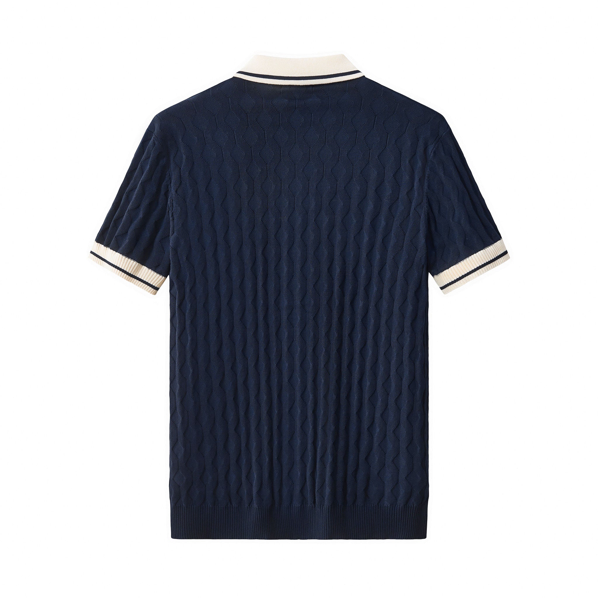 Verona Knit SS Shirt NAVY