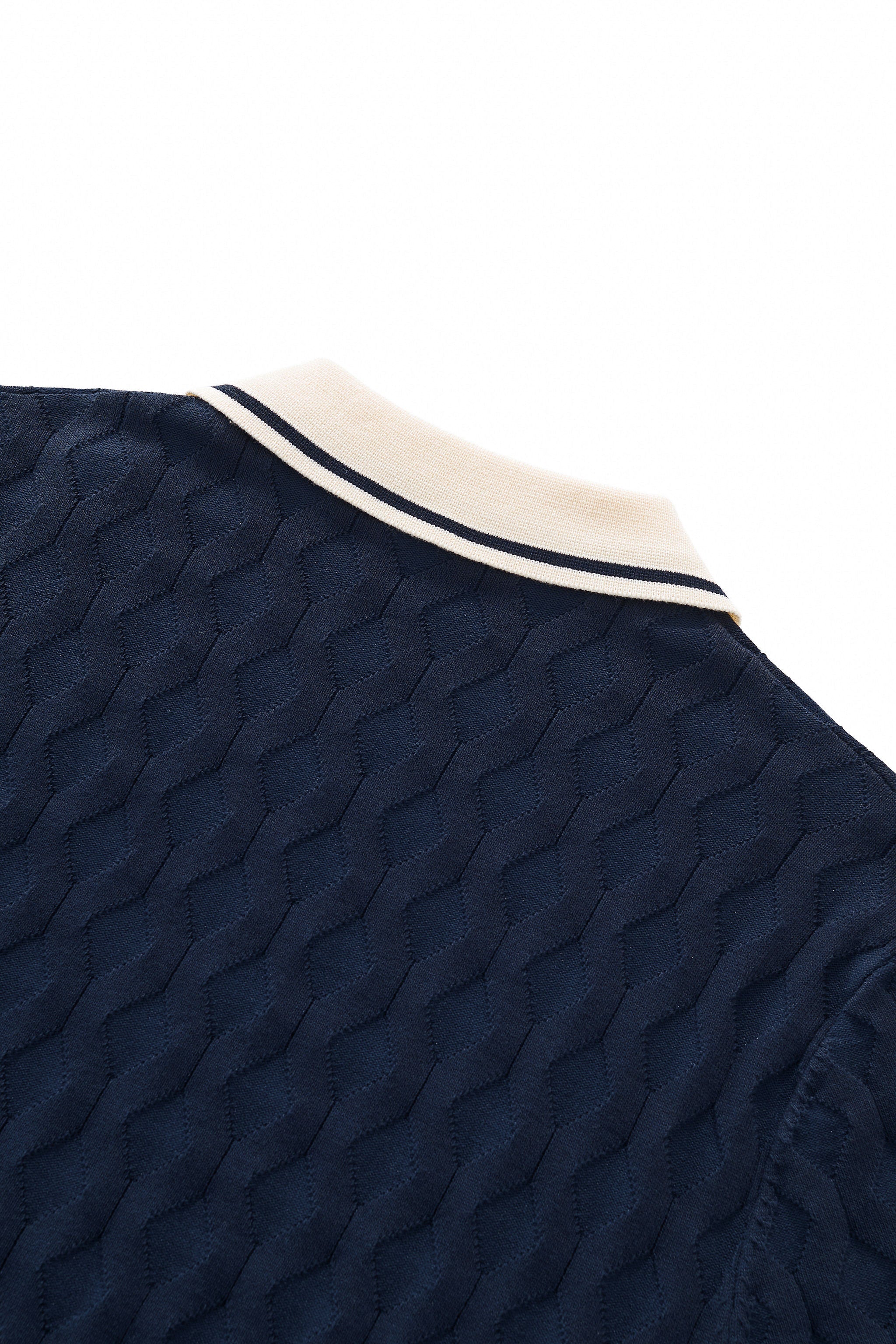 Verona Knit SS Shirt NAVY