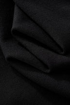 Milano Texture Knit Polo BLACK