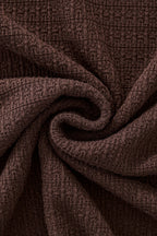 Milano Texture Knit Polo BROWN