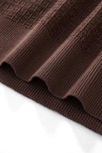 Milano Texture Knit Polo BROWN