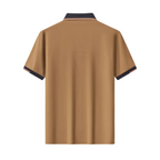 Contrast Trim Performance Polo - El Baron KHAKI
