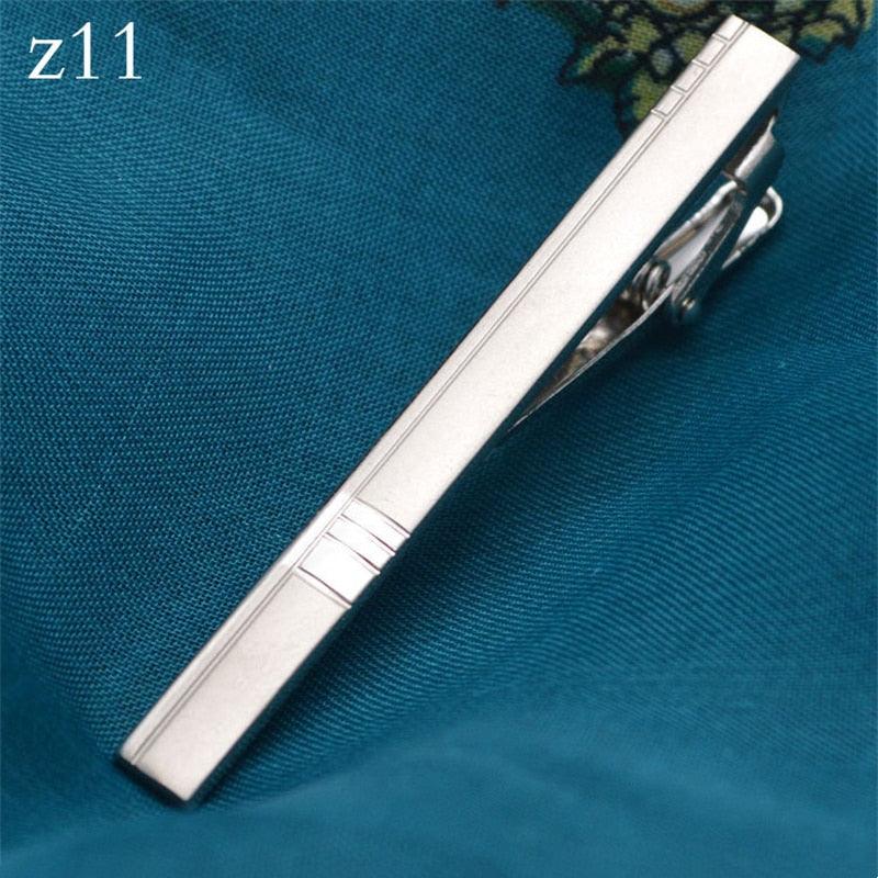 New Metal Silver Color Tie Clip For Men Wedding Necktie Tie Clasp Clip Tie Clips for Men Tie Bar Clip  Regular Ties Necktie Wedding Business Tie Pin Clips Gentleman Ties Bar Elegant Men's Accessories Stevvex