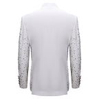 Culture Couture Embellished Blazer – Red Carpet Edition WHITE/GOLD