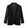 Celestial Wave Blazer BLACK/BLACK