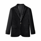 Celestial Wave Blazer BLACK/BLACK