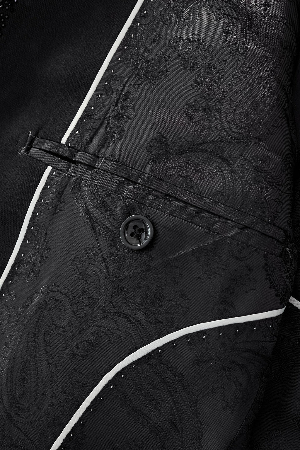 Radiant Hex Crystal Blazer BLACK/BLACK