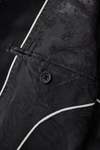 Radiant Hex Crystal Blazer BLACK/BLACK