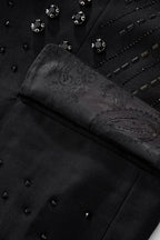 Radiant Hex Crystal Blazer BLACK/BLACK