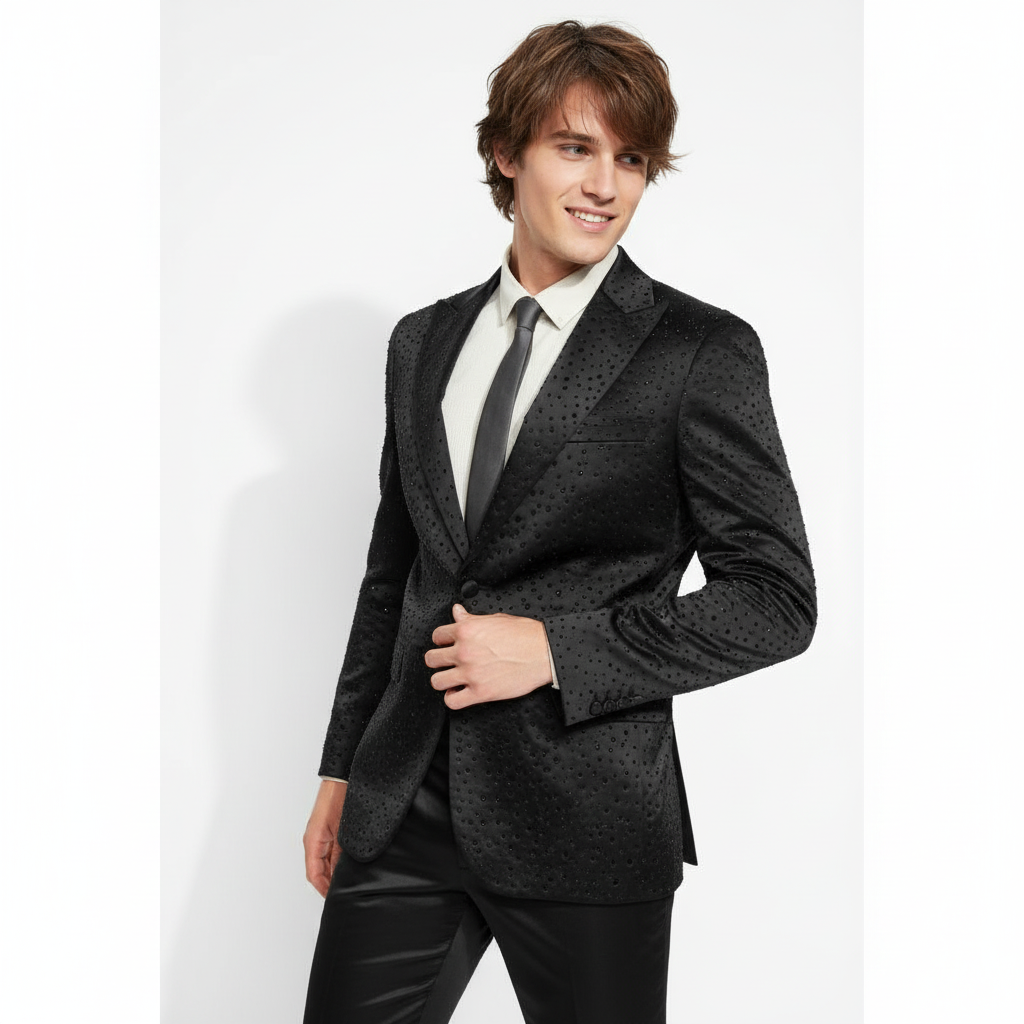 Nudie suit Set - BLACK/BLACK