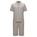 Men’s Classic Striped Lounge Set BEIGE