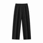 Loft Set – Textured Short Sleeve Shirt & Pant BLACK