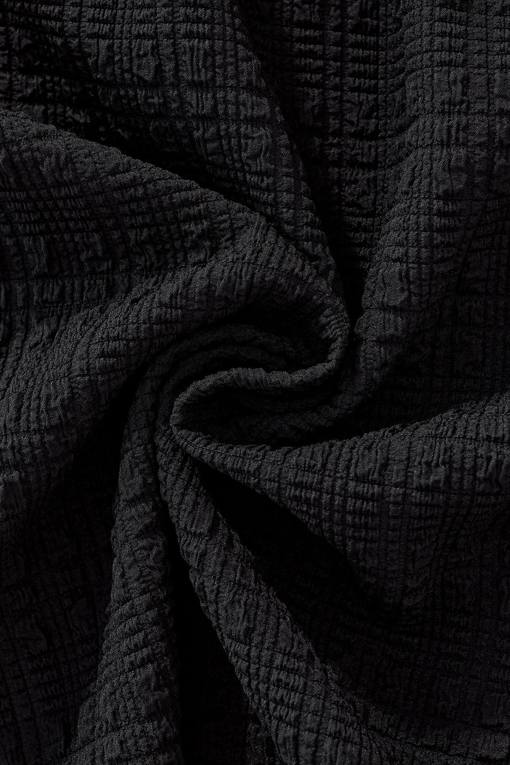 Loft Set – Textured Short Sleeve Shirt & Pant BLACK