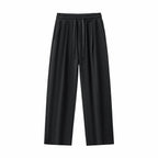 Vista Set – Waffle Textured Shirt & Pant BLACK
