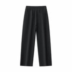 Vista Set – Waffle Textured Shirt & Pant BLACK