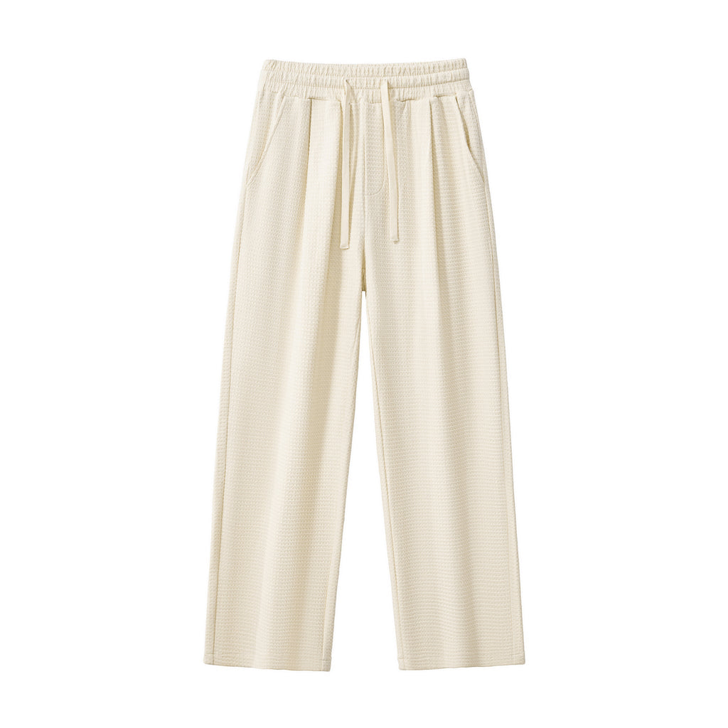 Vista Set – Waffle Textured Shirt & Pant TAUPE