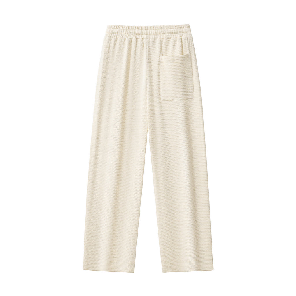 Vista Set – Waffle Textured Shirt & Pant TAUPE
