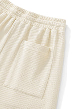 Vista Set – Waffle Textured Shirt & Pant TAUPE