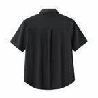 Drift Set – Waffle Textured Shirt & Short BLACK