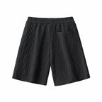 Drift Set – Waffle Textured Shirt & Short BLACK