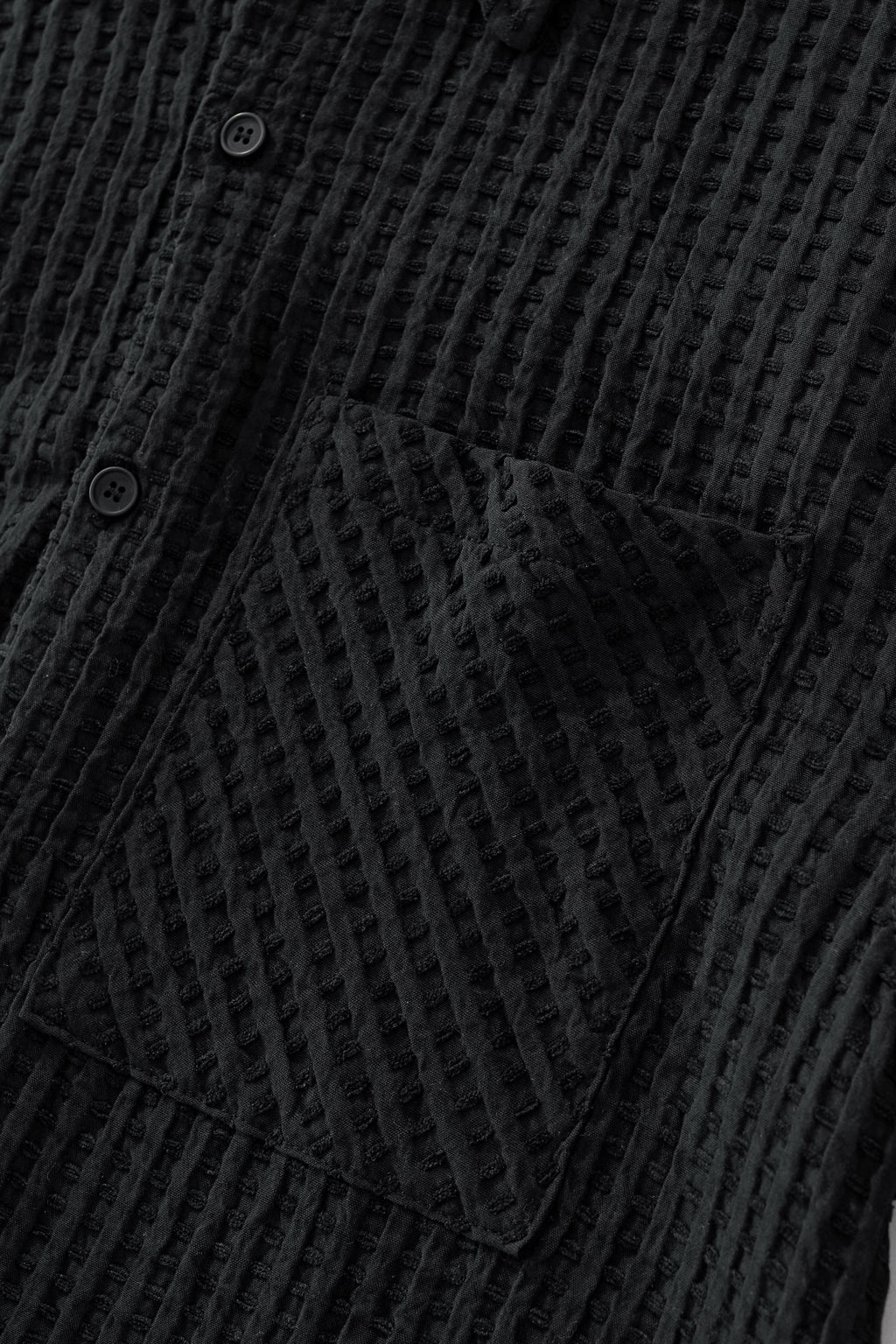Drift Set – Waffle Textured Shirt & Short BLACK
