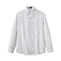Strata Set – Printed Long Sleeve Shirt & Pant GREY