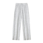 Strata Set – Printed Long Sleeve Shirt & Pant GREY