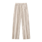 Canyon Set – Printed LS Shirt & Pleated pant TAUPE