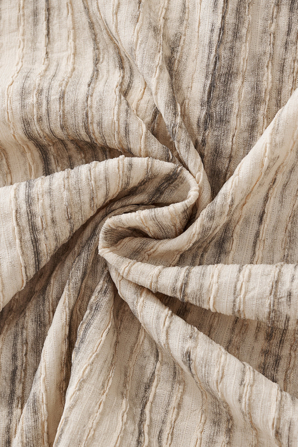 Canyon Set – Printed LS Shirt & Pleated pant TAUPE