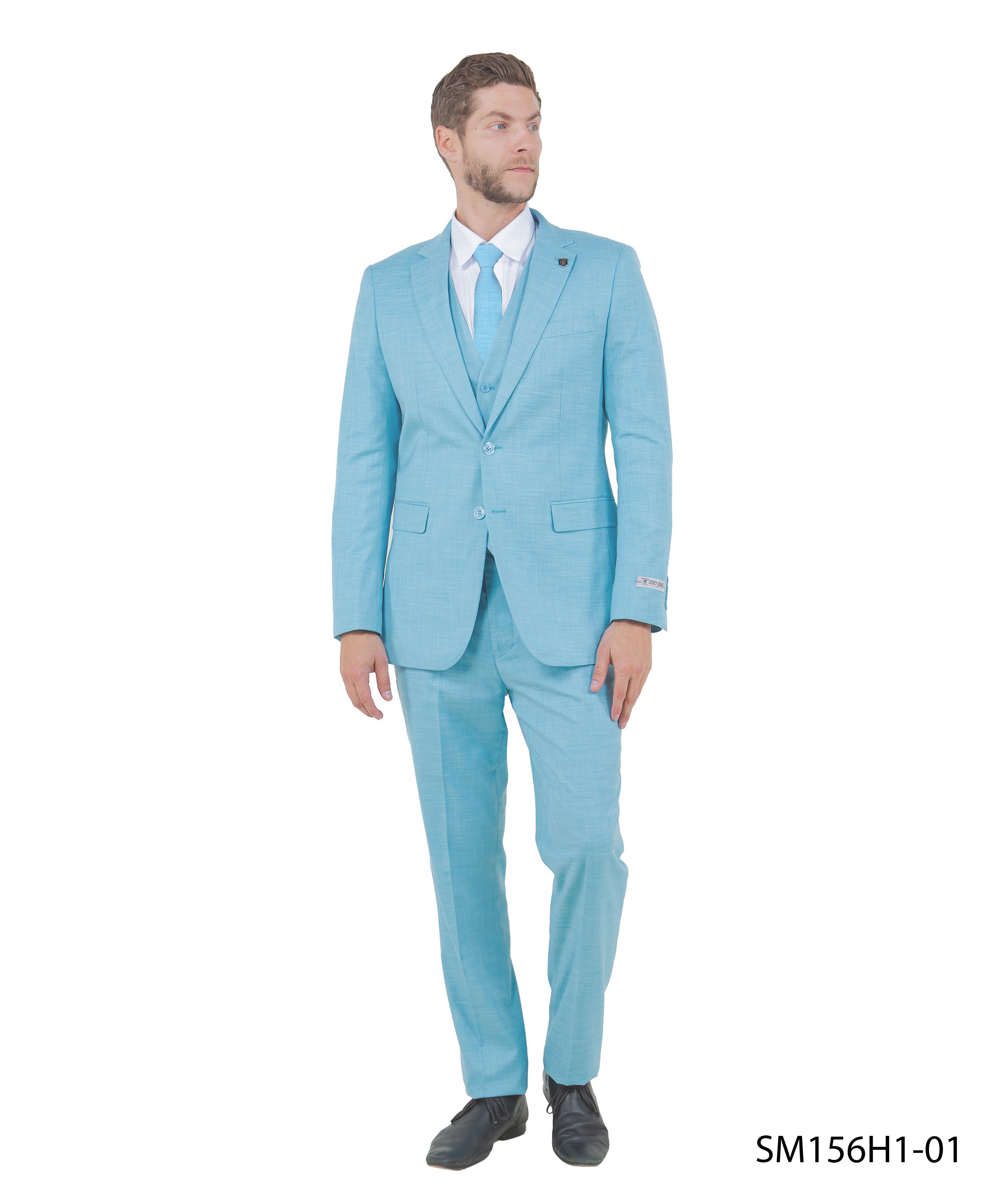 Stacy Adams 3PC Solid Suit Set