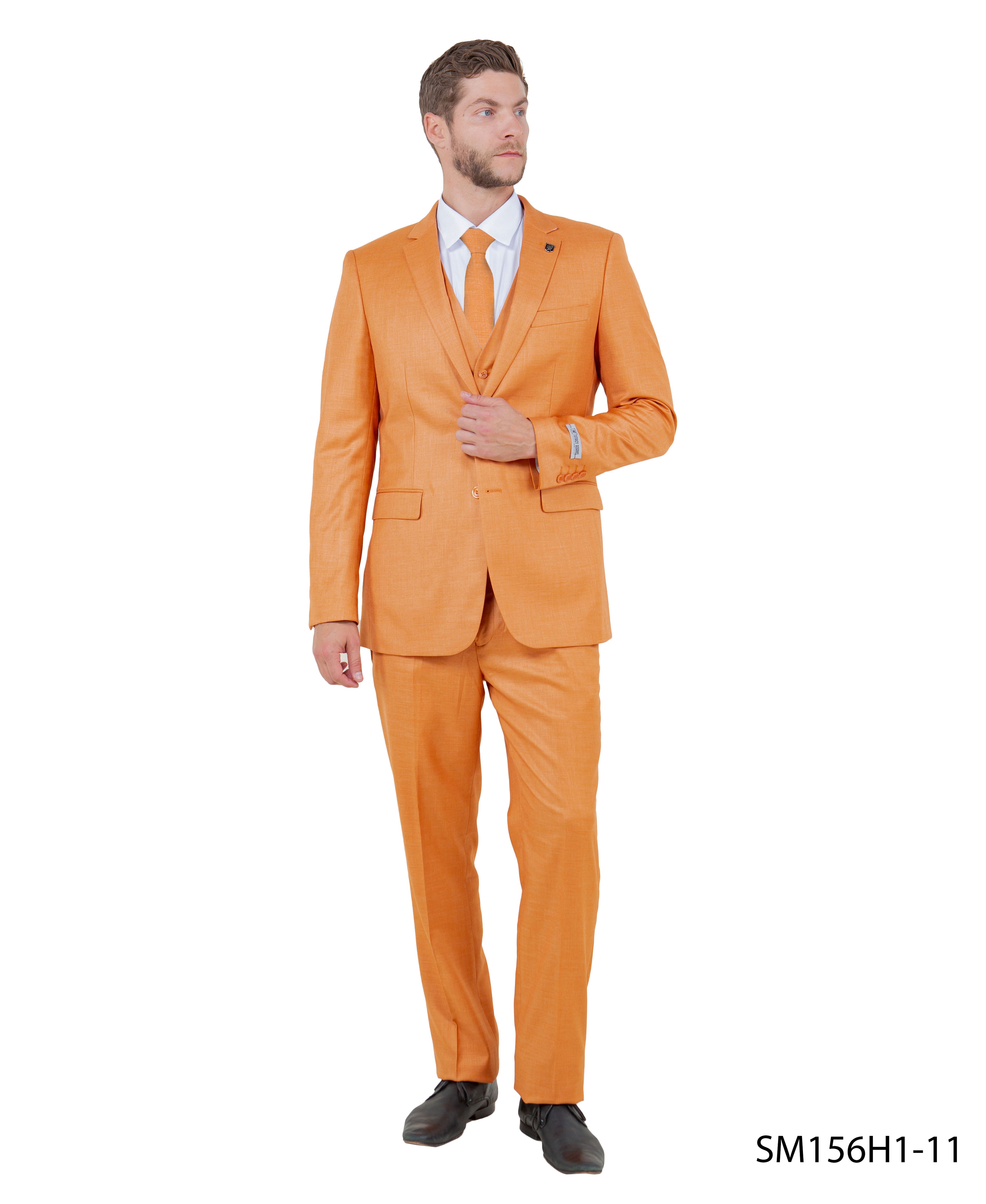 Stacy Adams 3PC Solid Suit Set
