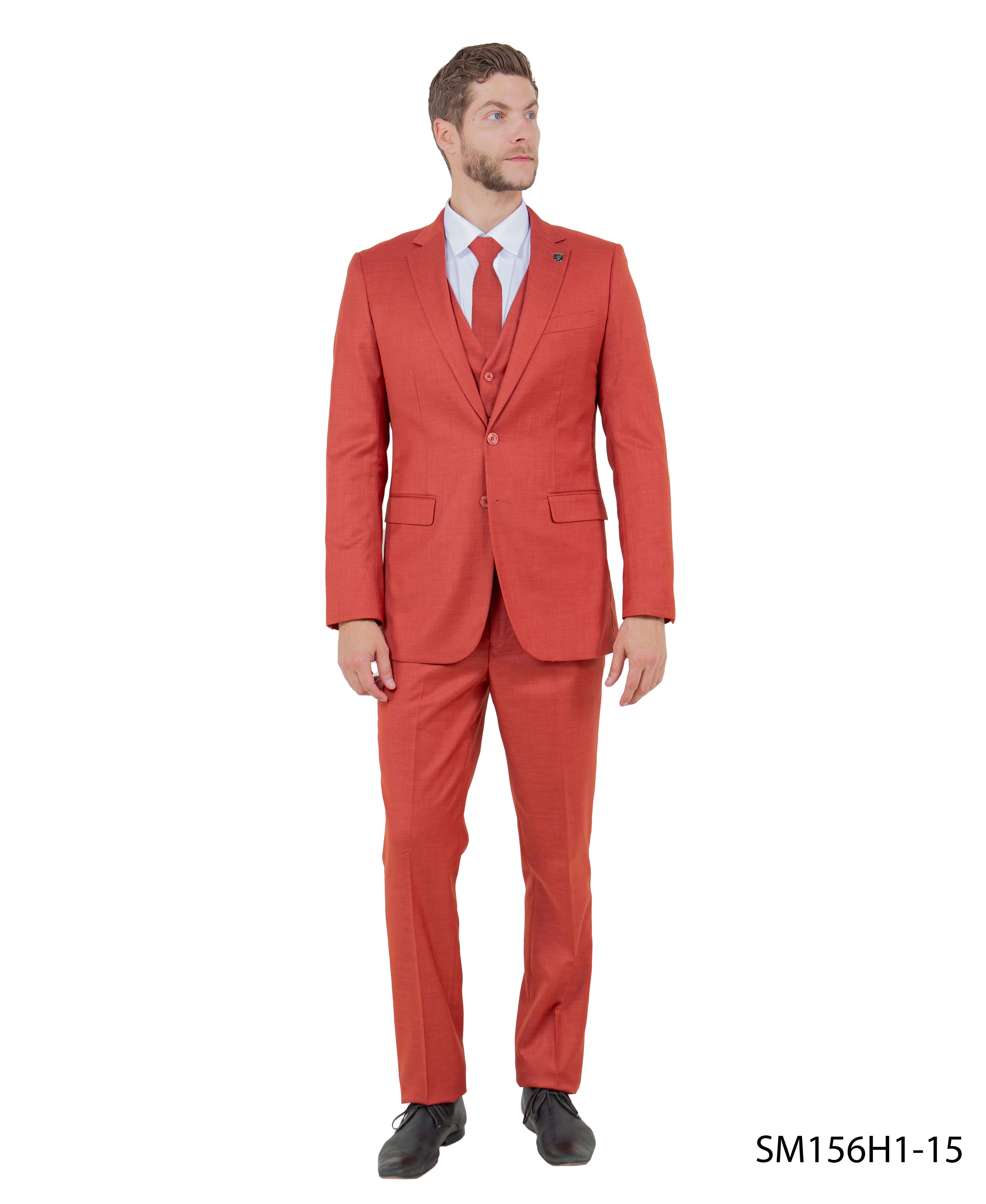Stacy Adams 3PC Solid Suit Set