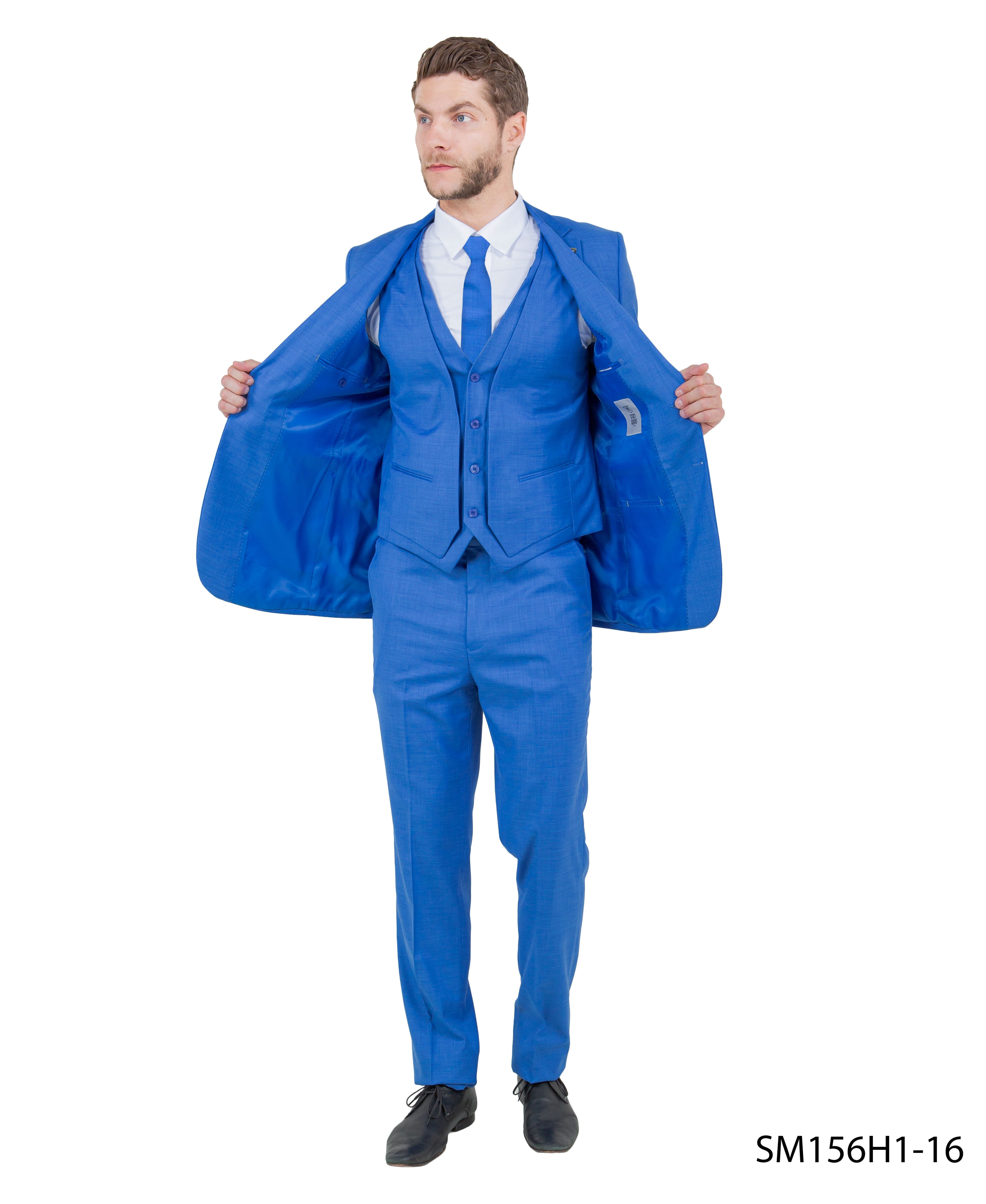 Stacy Adams 3PC Solid Suit Set