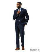 Mens-jacket Windowpane by Stacy Adams