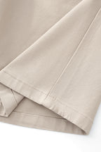 Apex Drawstring Stretch Shorts BEIGE