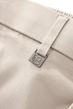 Apex Drawstring Stretch Shorts BEIGE