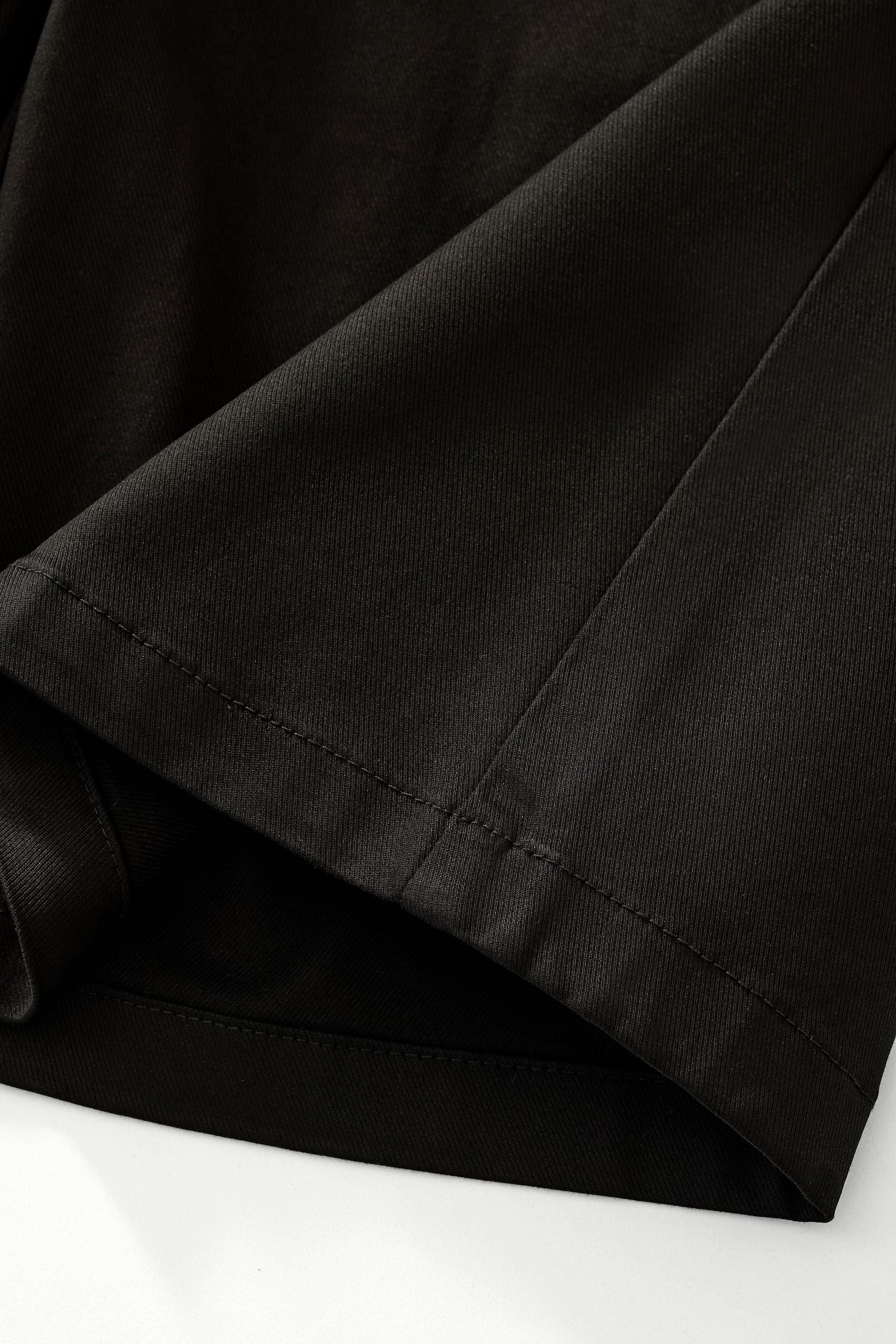 Apex Drawstring Stretch Shorts BLACK BAROCCO