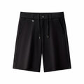 Apex Drawstring Stretch Shorts BLACK BAROCCO