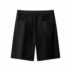 Apex Drawstring Stretch Shorts BLACK BAROCCO