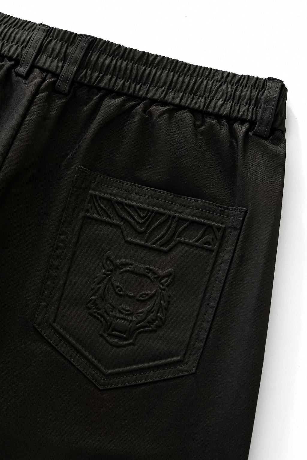 Apex Drawstring Stretch Shorts BLACK BAROCCO