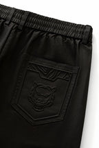 Apex Drawstring Stretch Shorts BLACK BAROCCO