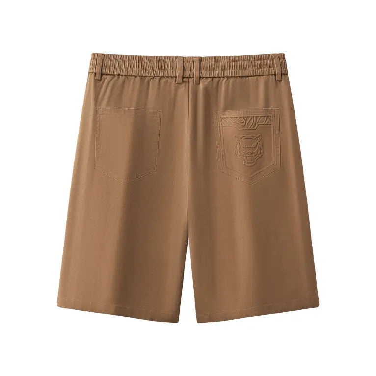 Apex Drawstring Stretch Shorts KHAKI