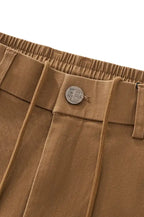 Apex Drawstring Stretch Shorts KHAKI