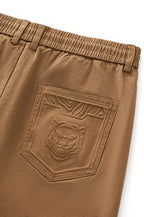 Apex Drawstring Stretch Shorts KHAKI
