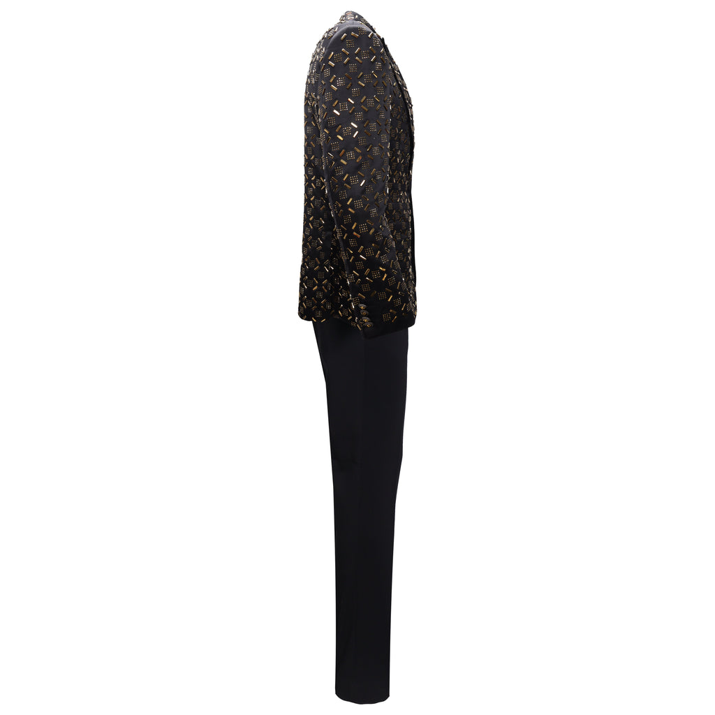 Golden Edge suit BLACK/GOLD