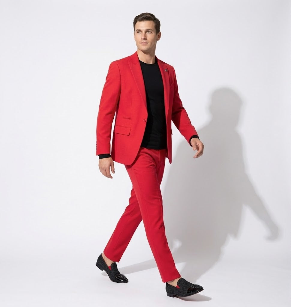 ESSENCE SIGNATURE SUIT RED
