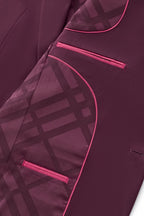 ESSENCE SIGNATURE SUIT BURGUNDY