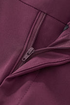 ESSENCE SIGNATURE SUIT BURGUNDY