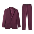 ESSENCE SIGNATURE SUIT BURGUNDY