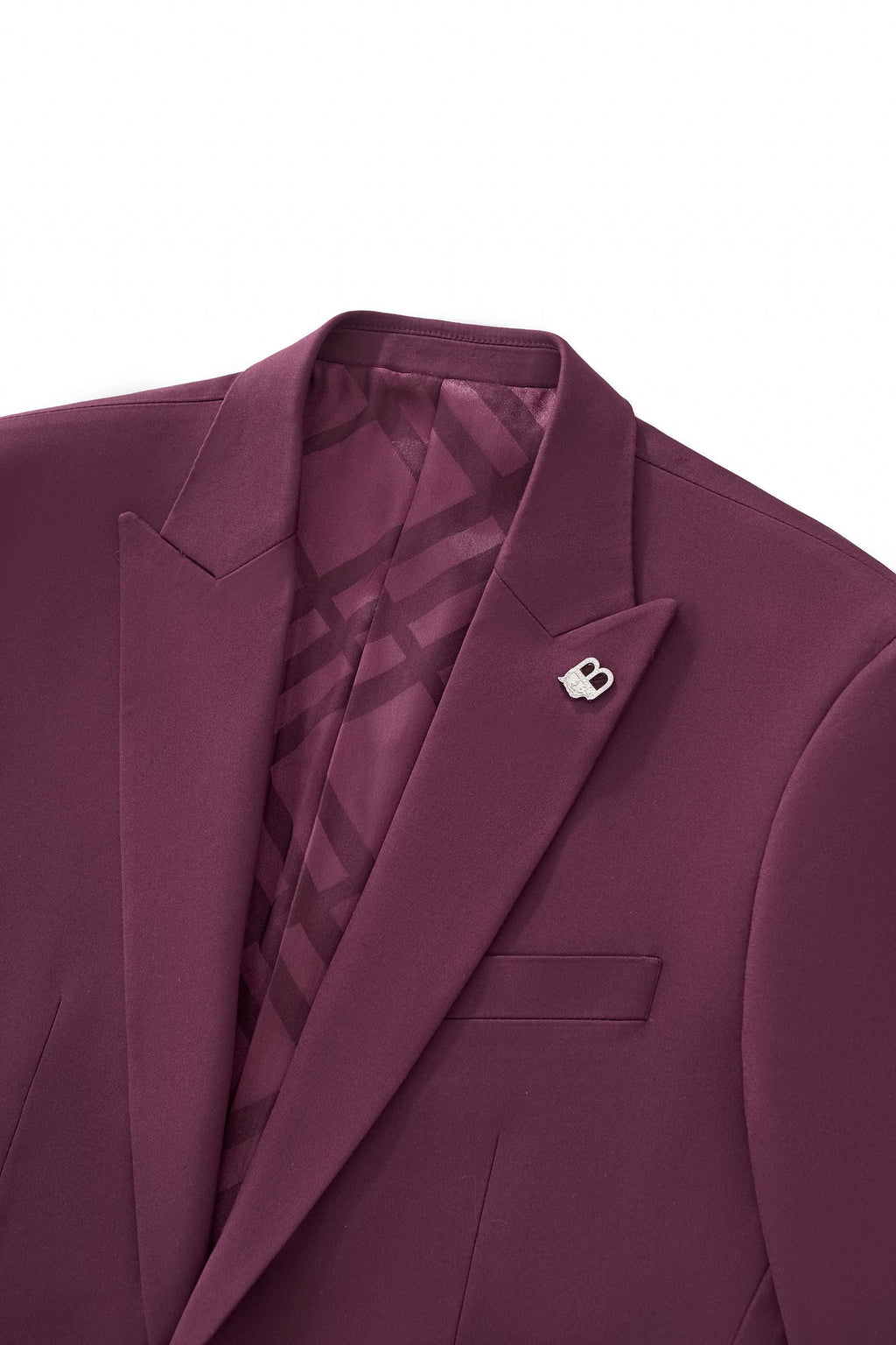 ESSENCE SIGNATURE SUIT BURGUNDY